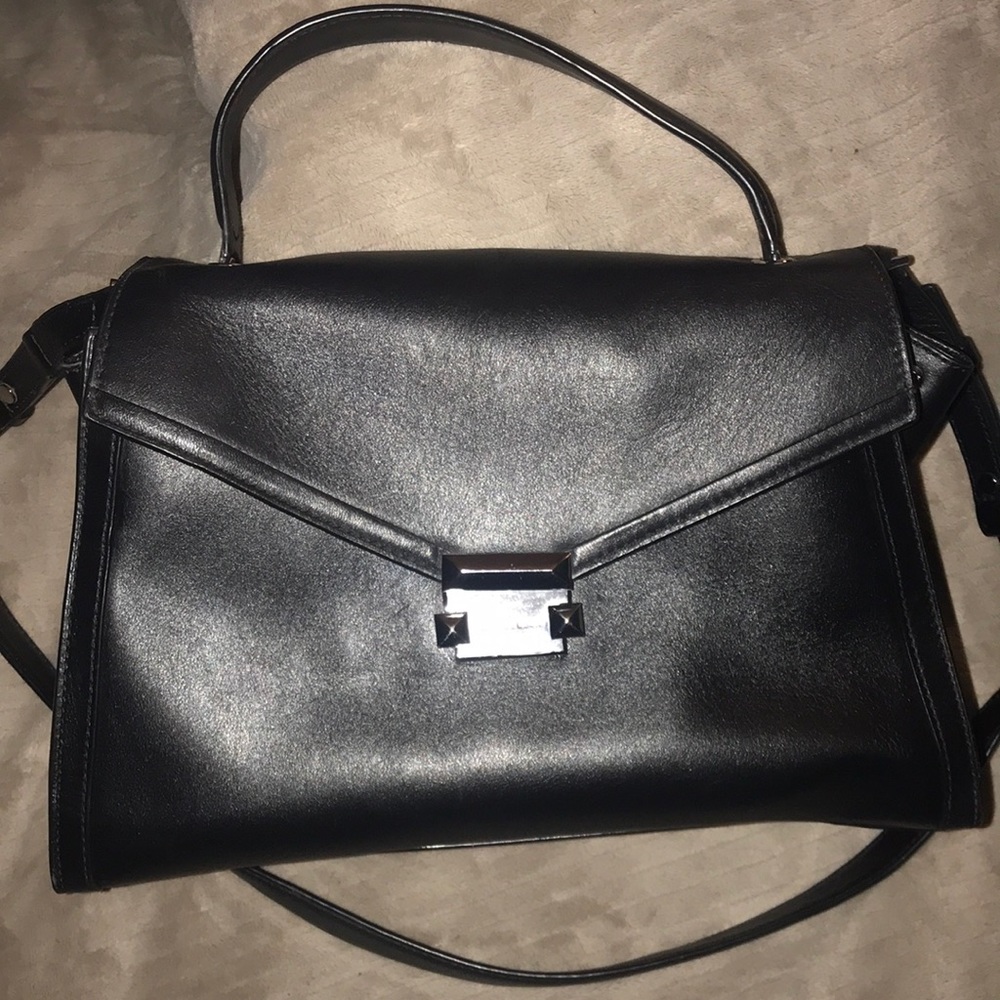 Carmen Michael KORS Saffiano Leather Belted Sachel